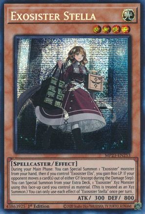 Exosister Stella [MP23-EN253] Prismatic Secret Rare - Yu-Gi-Oh! - Card Brawlers | Quebec | Canada |