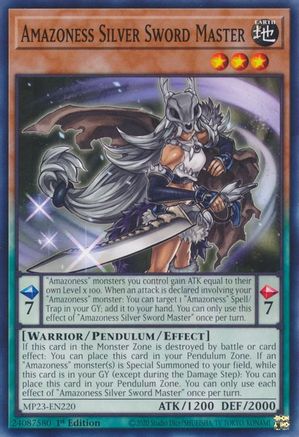 Amazoness Silver Sword Master [MP23-EN220] Common - Yu-Gi-Oh! - Card Brawlers | Quebec | Canada |
