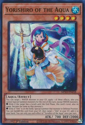 Yorishiro of the Aqua [MP23-EN218] Ultra Rare - Yu-Gi-Oh! - Card Brawlers | Quebec | Canada |
