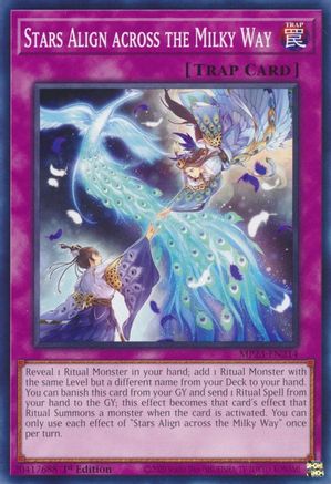 Stars Align across the Milky Way [MP23-EN214] Rare - Yu-Gi-Oh! - Card Brawlers | Quebec | Canada |