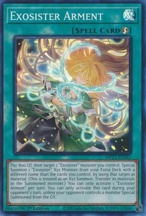 Exosister Arment [MP23-EN261] Super Rare - Yu-Gi-Oh! - Card Brawlers | Quebec | Canada |