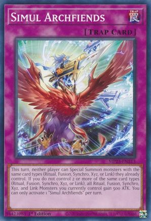 Simul Archfiends [MP23-EN213] Common - Yu-Gi-Oh! - Card Brawlers | Quebec | Canada |