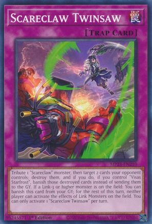 Scareclaw Twinsaw [MP23-EN210] Common - Yu-Gi-Oh! - Card Brawlers | Quebec | Canada |