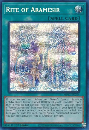 Rite of Aramesir [MP23-EN264] Prismatic Secret Rare - Yu-Gi-Oh! - Card Brawlers | Quebec | Canada |