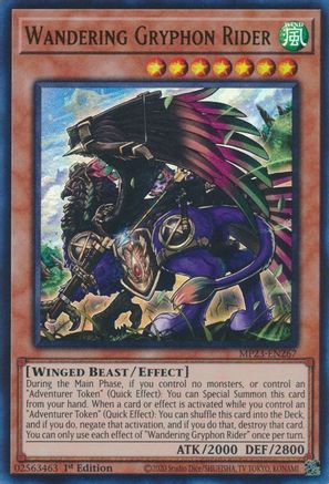 Wandering Gryphon Rider [MP23-EN267] Ultra Rare - Yu-Gi-Oh! - Card Brawlers | Quebec | Canada |