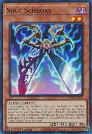Soul Scissors [MP23-EN176] Super Rare - Yu-Gi-Oh! - Card Brawlers | Quebec | Canada |