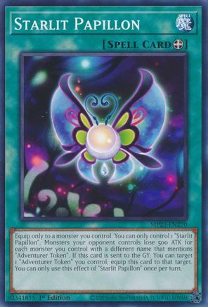 Starlit Papillon [MP23-EN270] Common - Yu-Gi-Oh! - Card Brawlers | Quebec | Canada |