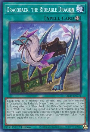 Dracoback, the Rideable Dragon [MP23-EN271] Common - Yu-Gi-Oh! - Card Brawlers | Quebec | Canada |