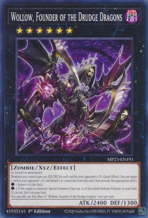 Wollow, Founder of the Drudge Dragons [MP23-EN191] Common - Yu-Gi-Oh! - Card Brawlers | Quebec | Canada |