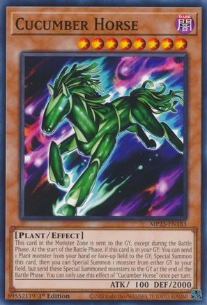 Cucumber Horse [MP23-EN183] Common - Yu-Gi-Oh! - Card Brawlers | Quebec | Canada |