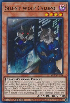 Silent Wolf Calupo [MP23-EN184] Super Rare - Yu-Gi-Oh! - Card Brawlers | Quebec | Canada |