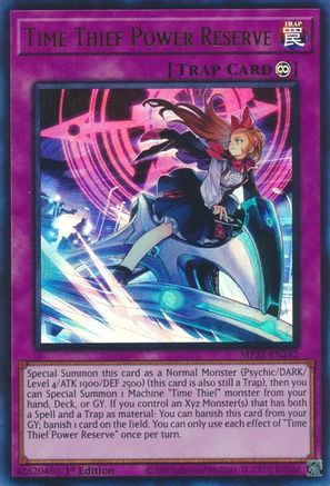 Time Thief Power Reserve [MP23-EN282] Ultra Rare - Yu-Gi-Oh! - Card Brawlers | Quebec | Canada |