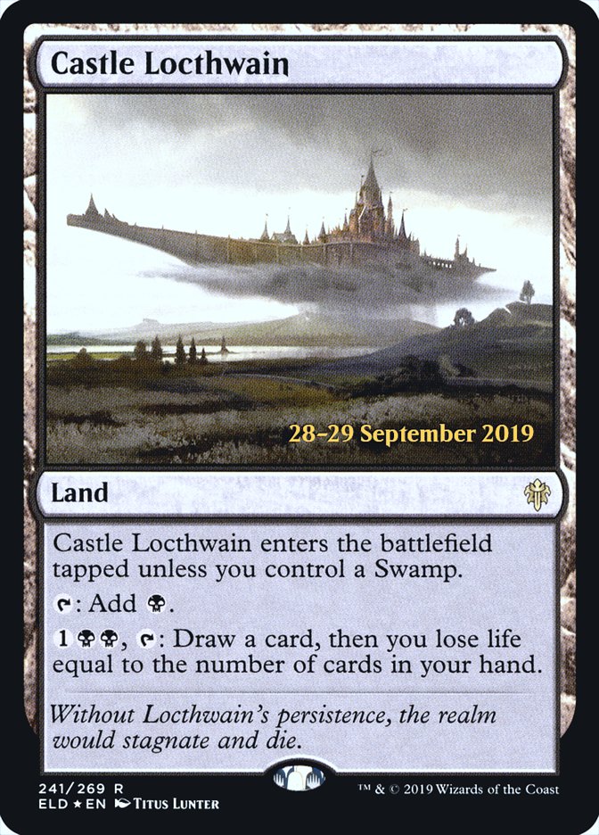 Castle Locthwain [Throne of Eldraine Prerelease Promos] - Magic: The Gathering - Card Brawlers | Quebec | Canada |