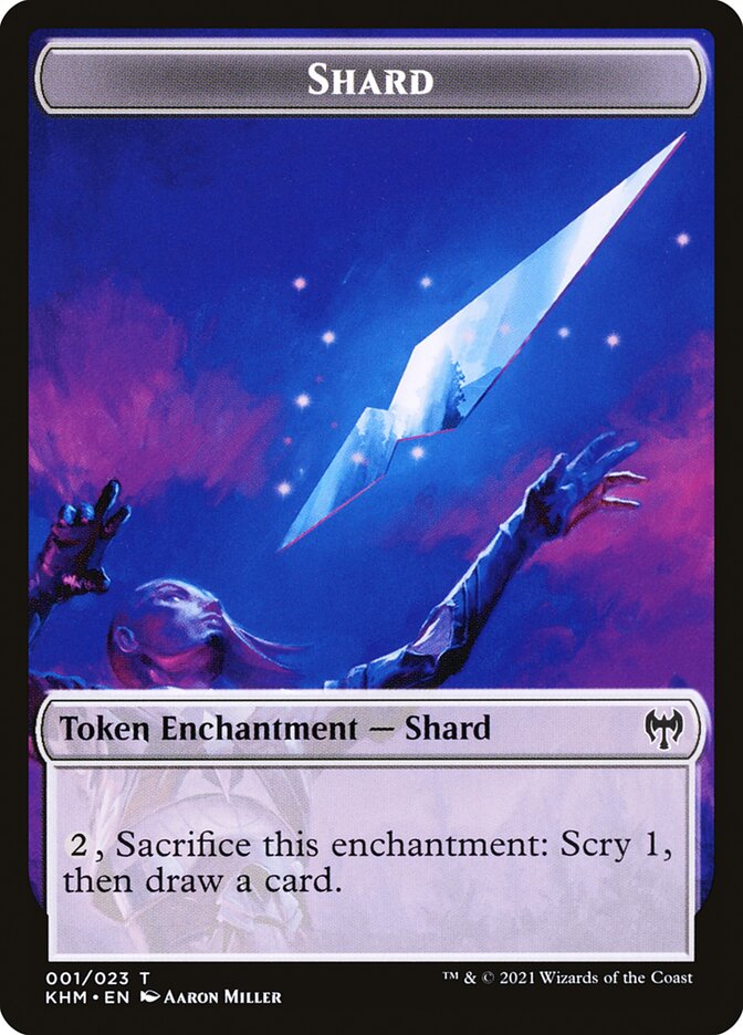 Treasure // Shard Double-Sided Token [Kaldheim Tokens] - Magic: The Gathering - Card Brawlers | Quebec | Canada |