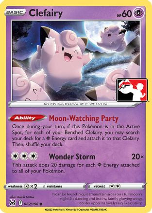 Clefairy (062/196) [Prize Pack Series Three] - Pokémon - Card Brawlers | Quebec | Canada |