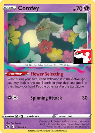 Comfey (079/196) [Prize Pack Series Three] - Pokémon - Card Brawlers | Quebec | Canada |