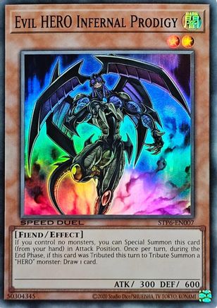 Evil HERO Infernal Prodigy (STP6-EN007) Super Rare