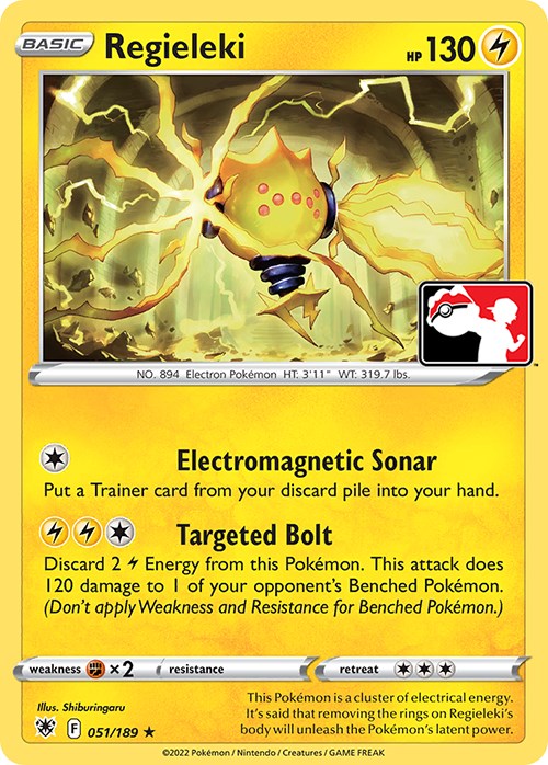 Regieleki (051/189) [Prize Pack Series Three] - Pokémon - Card Brawlers | Quebec | Canada |