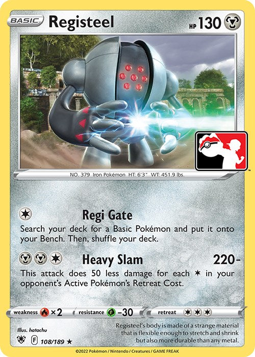 Registeel (108/189) [Prize Pack Series Three] - Pokémon - Card Brawlers | Quebec | Canada |