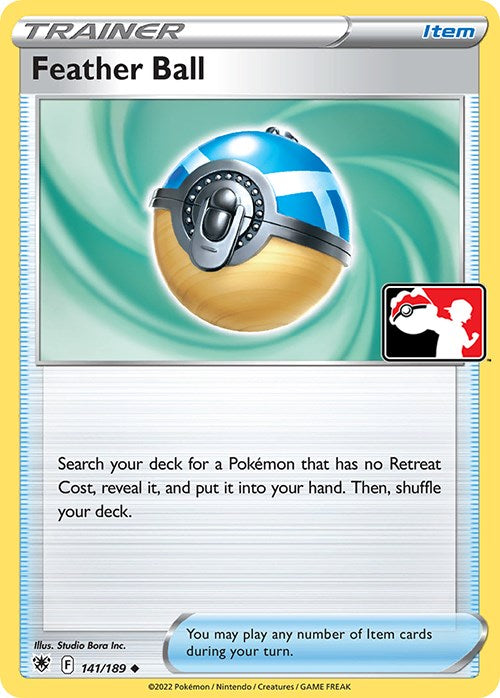 Feather Ball (141/189) [Prize Pack Series Three] - Pokémon - Card Brawlers | Quebec | Canada |