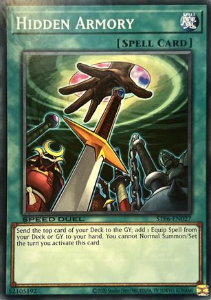 Hidden Armory (STP6-EN027) Common / Short Print