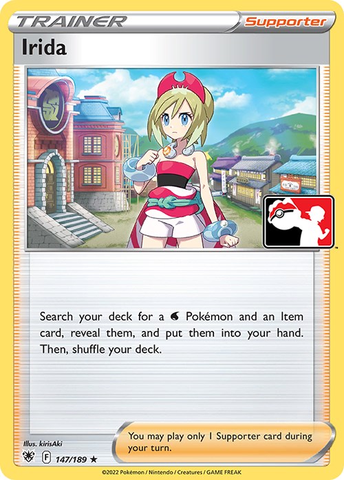 Irida (147/189) [Prize Pack Series Three] - Pokémon - Card Brawlers | Quebec | Canada |