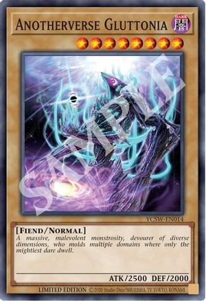 Anotherverse Gluttonia [YCSW-EN014] Super Rare - Yu-Gi-Oh! - Card Brawlers | Quebec | Canada |