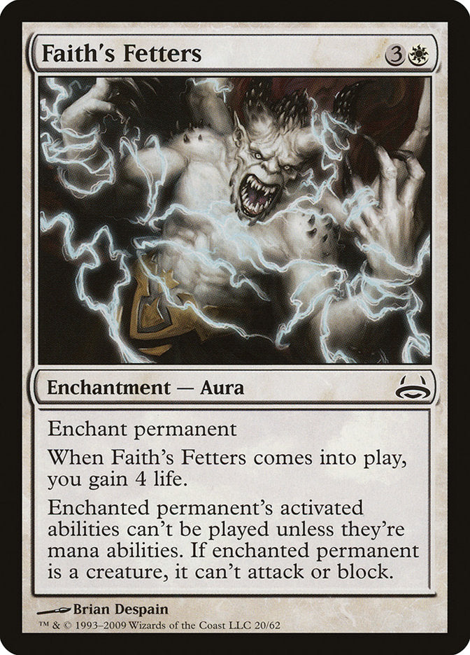 Faith's Fetters [Duel Decks: Divine vs. Demonic] - Magic: The Gathering - Card Brawlers | Quebec | Canada |