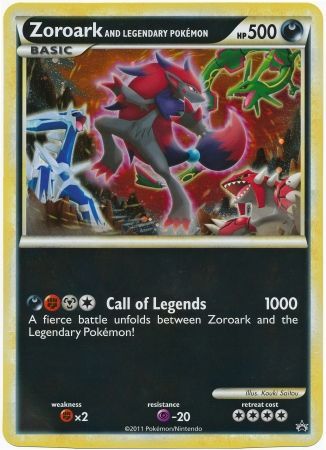 Zoroark and Legendary Pokemon (Jumbo Card) [Miscellaneous Cards] - Pokémon - Card Brawlers | Quebec | Canada |