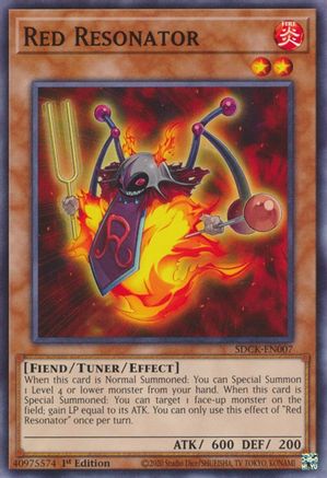 Red Resonator [SDCK-EN007] Common - Yu-Gi-Oh! - Card Brawlers | Quebec | Canada |