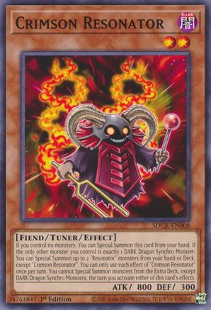 Crimson Resonator [SDCK-EN008] Common - Yu-Gi-Oh! - Card Brawlers | Quebec | Canada |