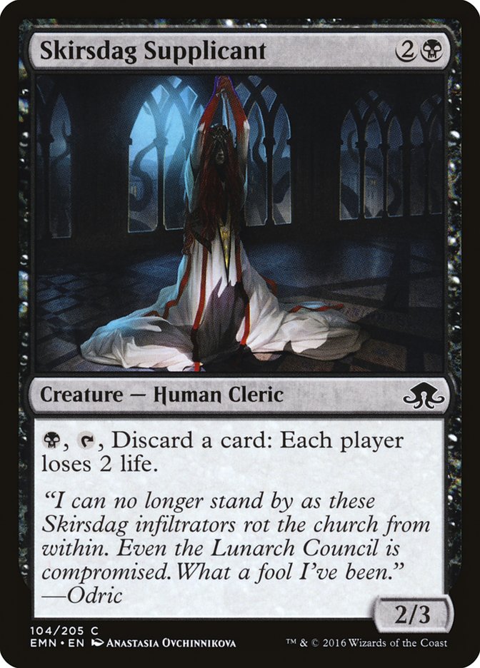 Skirsdag Supplicant [Eldritch Moon] - Magic: The Gathering - Card Brawlers | Quebec | Canada |
