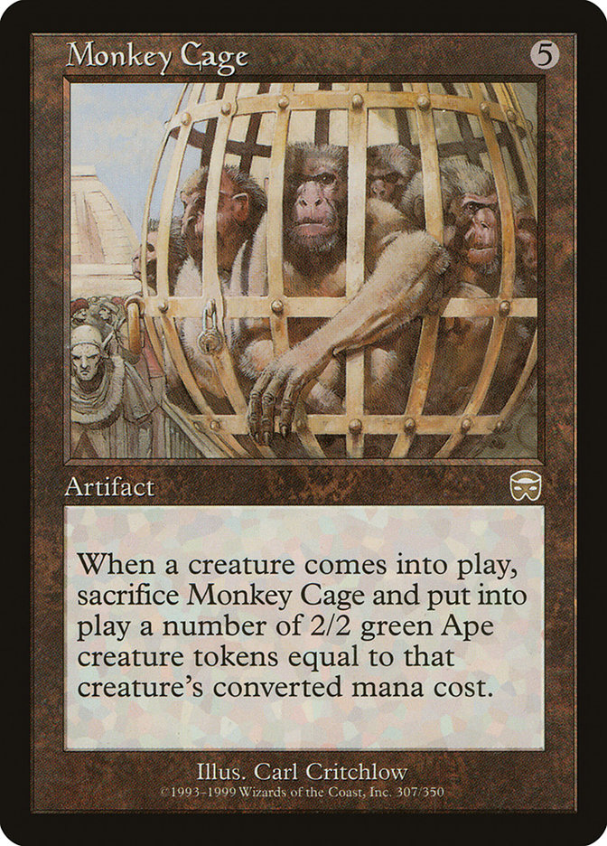 Monkey Cage [Mercadian Masques] - Magic: The Gathering - Card Brawlers | Quebec | Canada |