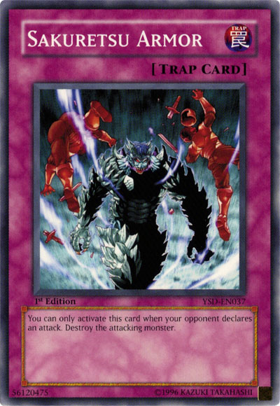 Sakuretsu Armor [YSD-EN037] Common - Yu-Gi-Oh! - Card Brawlers | Quebec | Canada |