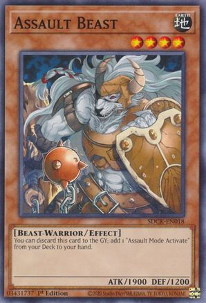 Assault Beast [SDCK-EN018] Common - Yu-Gi-Oh! - Card Brawlers | Quebec | Canada |