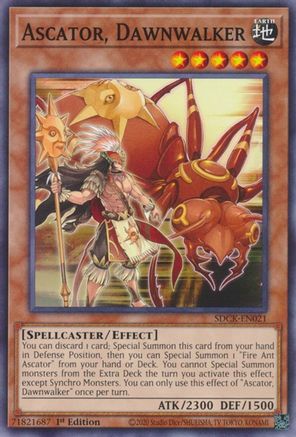 Ascator, Dawnwalker [SDCK-EN021] Common - Yu-Gi-Oh! - Card Brawlers | Quebec | Canada |