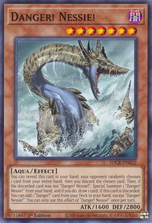 Danger! Nessie! [SDCK-EN022] Common - Yu-Gi-Oh! - Card Brawlers | Quebec | Canada |
