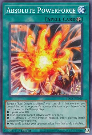 Absolute Powerforce [SDCK-EN025] Common - Yu-Gi-Oh! - Card Brawlers | Quebec | Canada |