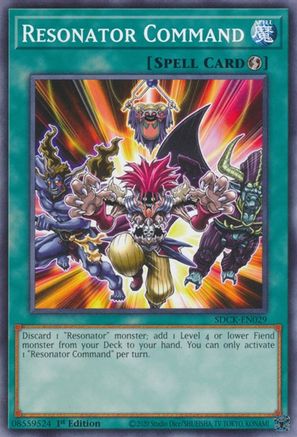 Resonator Command [SDCK-EN029] Common - Yu-Gi-Oh! - Card Brawlers | Quebec | Canada |