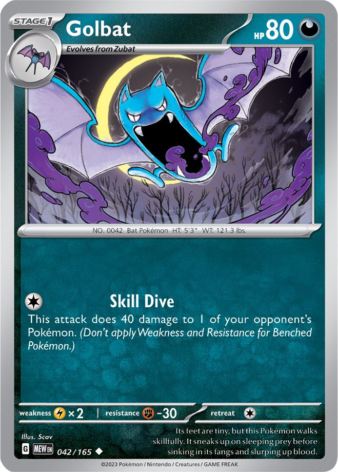 Golbat (042/165) [Scarlet & Violet 151] - Pokémon - Card Brawlers | Quebec | Canada |