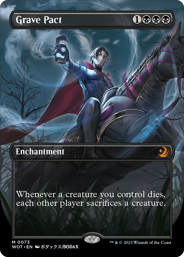 Grave Pact (Anime Borderless) [Wilds of Eldraine: Enchanting Tales] - Magic: The Gathering - Card Brawlers | Quebec | Canada |