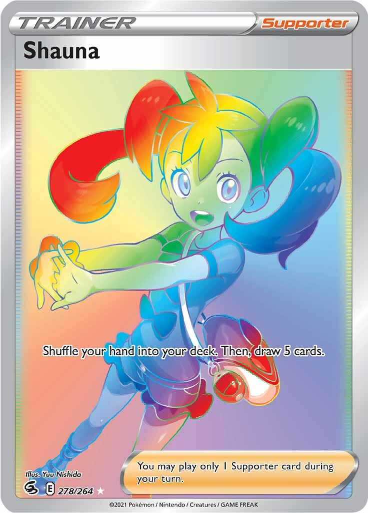 Shauna (278/264) [Sword & Shield: Fusion Strike] - Pokémon - Card Brawlers | Quebec | Canada |