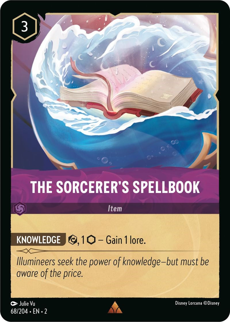 The Sorcerer's Spellbook (68/204) [Rise of the Floodborn] - Disney - Card Brawlers | Quebec | Canada |