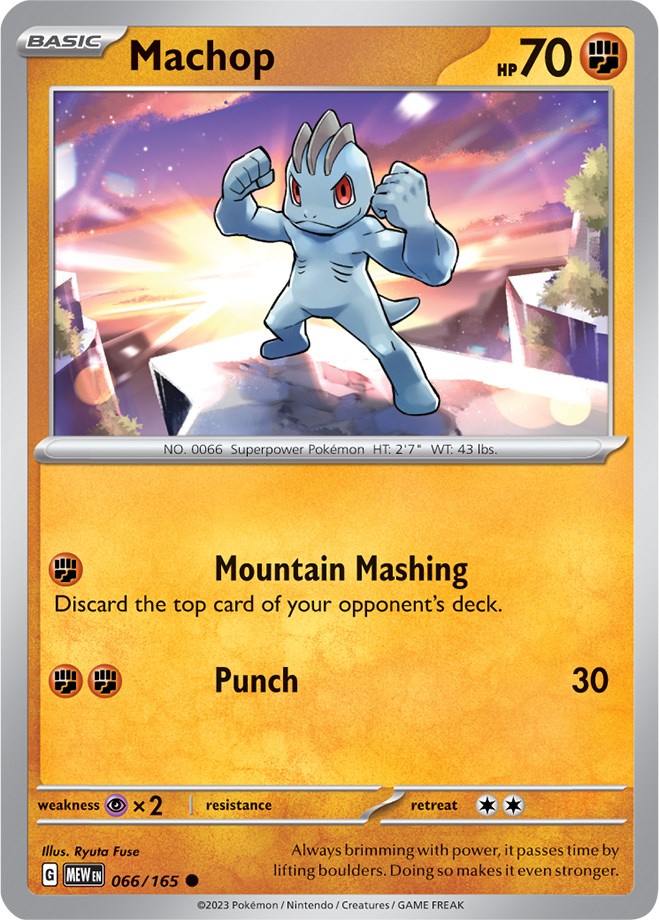Machop (066/165) [Scarlet & Violet 151] - Pokémon - Card Brawlers | Quebec | Canada |