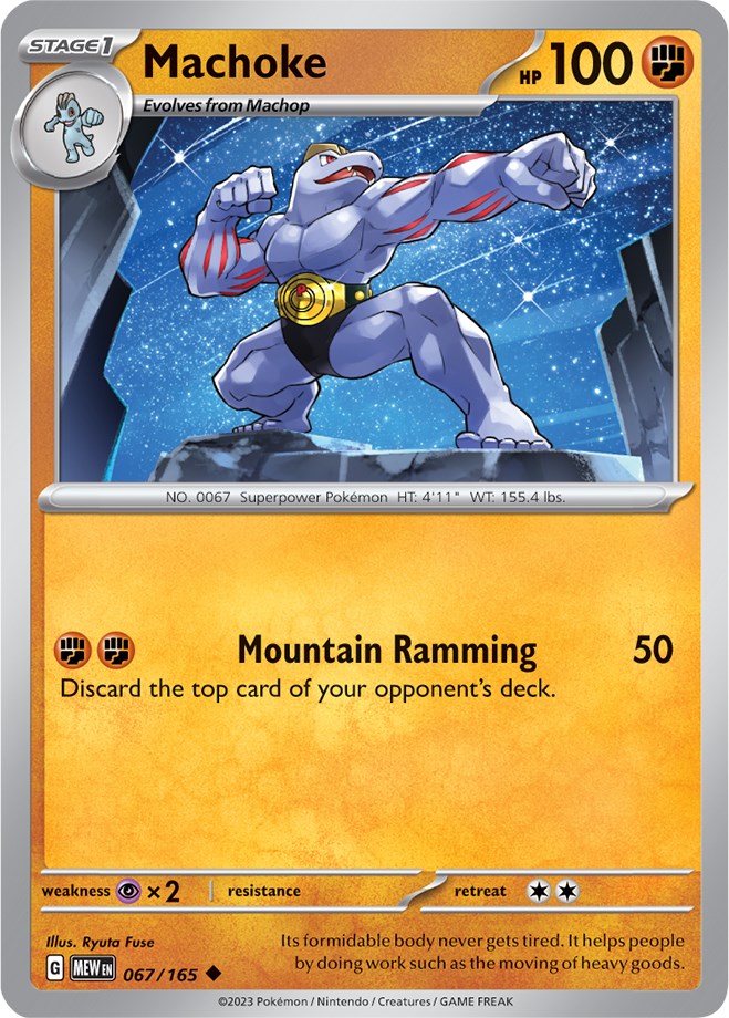 Machoke (067/165) [Scarlet & Violet 151] - Pokémon - Card Brawlers | Quebec | Canada |