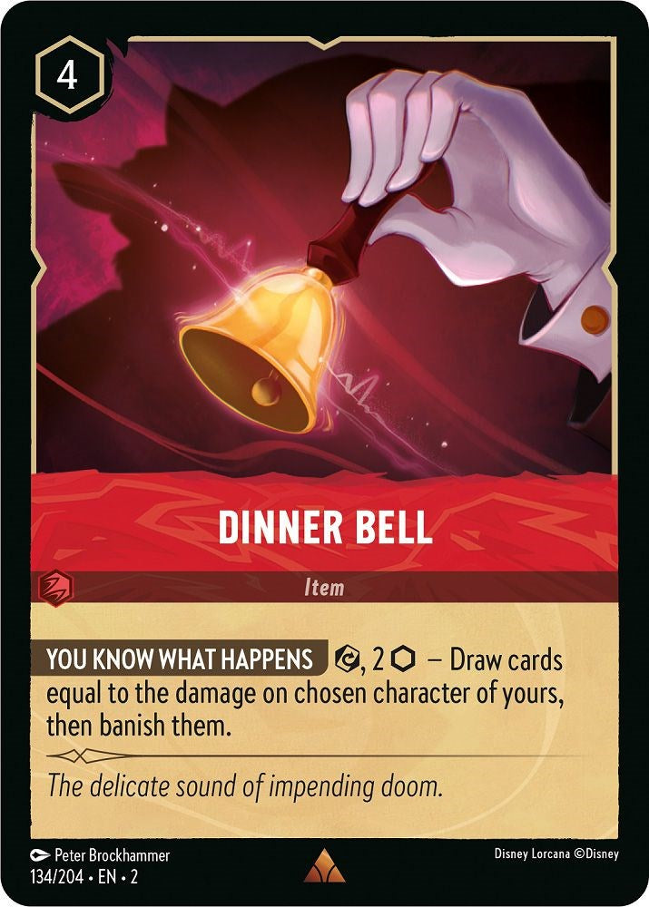 Dinner Bell (134/204) [Rise of the Floodborn] - Disney - Card Brawlers | Quebec | Canada |