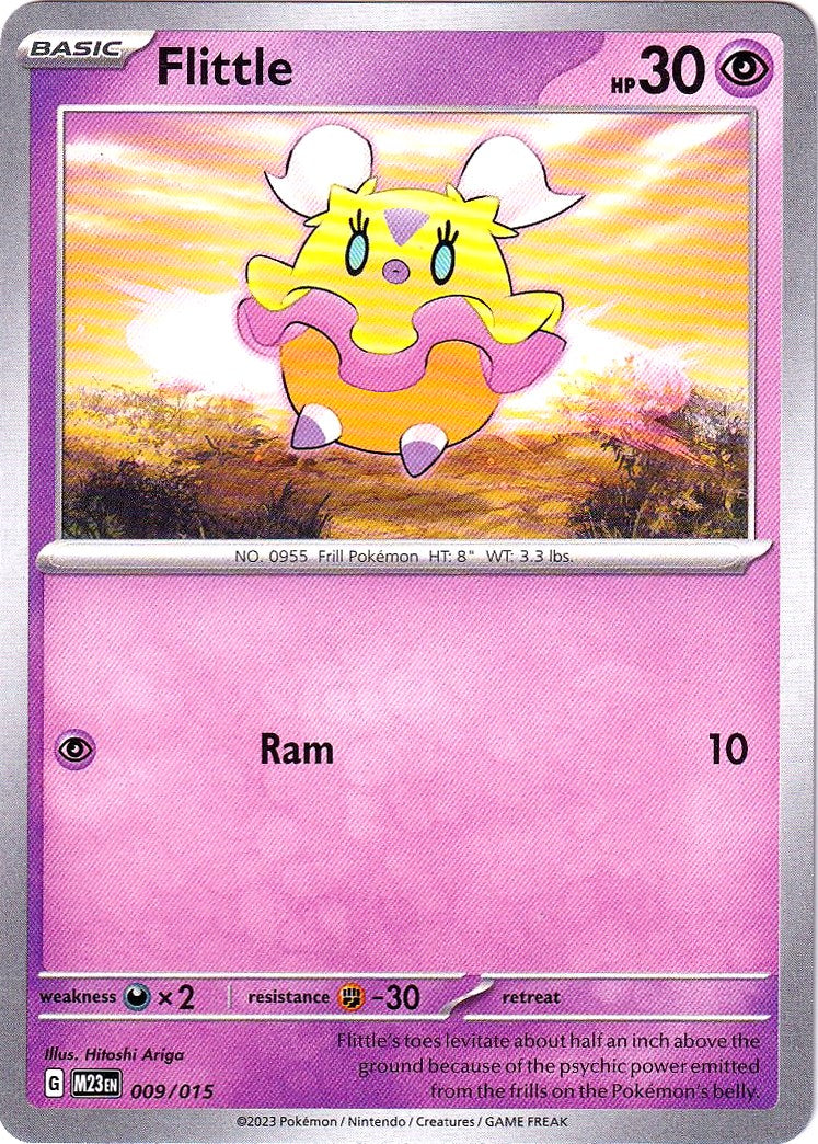 Flittle (009/015) [McDonald's Promos: 2023 Collection] - Pokémon - Card Brawlers | Quebec | Canada |