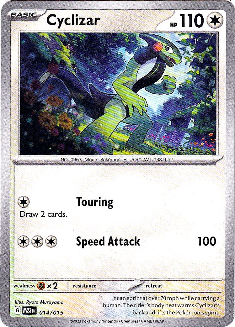 Cyclizar (014/015) [McDonald's Promos: 2023 Collection] - Pokémon - Card Brawlers | Quebec | Canada |