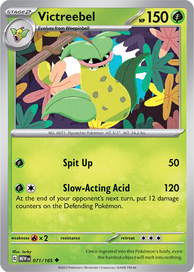 Victreebel (071/165) [Scarlet & Violet 151] - Pokémon - Card Brawlers | Quebec | Canada |