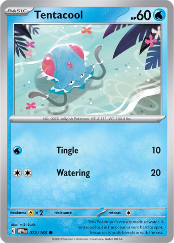 Tentacool (072/165) [Écarlate et Violet : 151] 